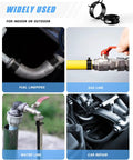 120 Piece Spring Hose Clamps Set From 6mm To 25mm With Swivel Flat Pliers used for fuel, gas, water line, car repair.