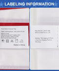 Label details for Heavy Duty 4x6 Outdoor Nylon US Flag With Embroidered Stars Sewn Stripes Brass Grommets Fade Resistant Weatherproof