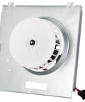 Front view of Replacement B Unit Motor Assembly for Broan NuTone 679RL And 769RF Vent Fans, includes motor and mounting plate