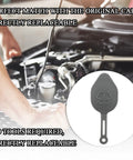 Windshield Washer Reservoir Cap Replacement 28913JK60A for Infiniti G37 Q60 Nissan 350Z 370Z in car engine view, easy install.