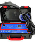 Dnepei Heavy Duty Steam Cleaner For Car Detailing 3500W High Pressure 110V Machine 100 To 120C Vapor With Tankless Continuous Feed Design with hose and controls.