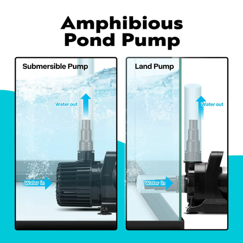 Beast 100W Submersible Water Pump Delivers 1800 GPH With 180 Degree Adjustable Outlet