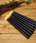 Pack Of 12 Flameless Taper Candles 11 Inch Flickering Warm White LED Candles Battery Powered Realistic Plastic For Christmas Decor