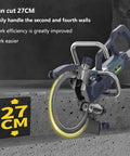9500W Rugged Brushless Circular Concrete Cutter Saw With Integrated Water Pump And 10 Inch Cutting Depth for precise cutting of 27CM.