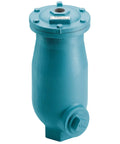 Heavy Duty Cast Iron Air Release And Vacuum Valve With 2 Inch Inlet And 1 Inch Outlet FNPT, 316 Stainless Float, 29 In Hg Vacuum, 250 F Max Temperature, ASTM A126 Class B, No Fuss Water Piping Systems