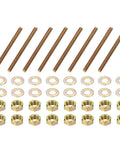 Rock Solid 5/16 X 4 Inch Fully Threaded Rod Assembly With Zinc Coated Carbon Steel Stud Bolts includes nuts and washers.
