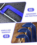 4 Inch Metal G Clamp Woodworking Clamp With Thickened C Clamp Quick Release For Table Mount And DIY Craft Projects Heavy Duty Table Clamp For Secure Workholding Smooth Thread Durable Metal Construction on wet and wooden surfaces