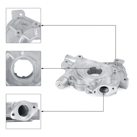 Drop In Engine Oil Pump Replacement M340 For Ford F150 F250 Super Duty 5.4L 4.6L V8 Fits Explorer Sport Trac Expedition Mustang Lobo