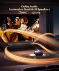 Smart Outdoor Projector With Built In Apps And 4K Support, WiFi And Bluetooth, Auto Focus, Dual Speakers, Dolby audio feature
