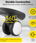 Heavy Duty Luggage Wheels Replacement Set Built Hella Tough For A Sweet Smooth Roll And Swift Suitcase Fixes That Handle Any Travel Hustle Without Breaking A Sweat, showing durable 360° rotating wheel made of high-strength PVC.