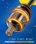 Premium Front CV Axle Shaft Assembly For Nissan Altima 2013 To 2018 2.5L Sedan close-up showing precision manufacturing details.