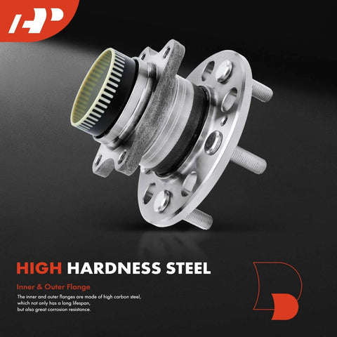 Rear Wheel Bearing And Hub Assembly 5 Lug Compatible With Hyundai Tucson 2010 To 2015 Sonata 2010 To 2014 Azera 2011 To 2017