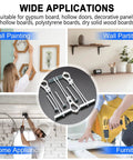 8Pack Heavy Duty Drywall Anchors Kit With One Fourth Twenty Toggle Bolts For Drywall And Hollow Walls Ideal For Mounting TVs And Cabinets Delivers Rock Solid Hold And Easy Install For Secure Hangs. Spring toggle anchors for wall art, shelves, and cabinets.