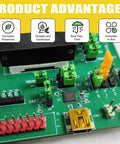 300Pcs Jumper Cap Kit 2.54mm 2.0mm 1.27mm Mixed Colors Open And Closed Caps on green PCB for Arduino Raspberry Pi projects