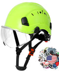 ANSI Z89 1 Approved Hard Hat With Adjustable Visor And Venting Bright Yellow Safety Helmet For Men And Women Construction Workers