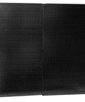 Heavy Duty Metal Pegboard Set Two Panels 32 Inch Tall By 16 Inch Wide Black For Garage Gear Organization Durable Wall Mount Pegboard