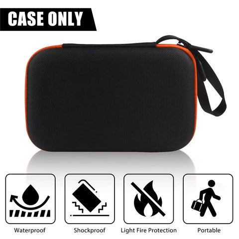 Hard Shell Multimeter Case For Klein Tools MM400 MM325 MM300 Digital Multimeter, Durable EVA Exterior, front view.