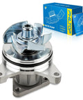 Premium Engine Water Pump Replaces Aw4126 for Ford Focus Escape Fusion Flex Hybrid Mazda 3, heavy duty cooling pump design.