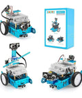 Three In One Servo Pack For mBot Upgrade Turns Your Bot Into A Dancing Cat, A Head Shaking Cat, Or A Light Emitting Cat With Easy To Follow Assembly Guide And Quick Setup Ideal For STEM Projects And Makers, mBot kit and box