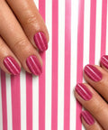 Semi Cured Gel Nail Strips Real Gel Polish UV Wraps For Brittle Nails Long Lasting Easy Peel Off Removal Hema Free