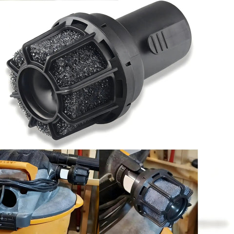 Two Point Five Inch Shop Vacuum Muffler Diffuser for Noise Reduction and Air Filtration Heavy Duty Industrial Grade Exhaust Accessory