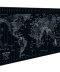XXL Extended Gaming Mouse Pad With Premium Non Slip Base For Office And Gaming Setups 35.4 Inch By 15.7 Inch World Map Design
