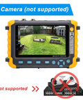 5 Inch 4 In 1 CCTV Monitor Tester For AHD TVI CVI CVBS Coaxial Analog Video UTP PTZ, no IP camera support display