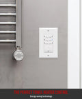 30 Minute Neutral Countdown In Wall Switch Timer 2 Pack Auto Off For Fans And Lights Including LEDs CFLs Save Energy With 7 Button Push Set And Set It And Forget It Easy Install Ideal For Vent Fans And Ceiling Fans wall switch on bathroom wall