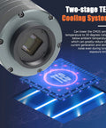 605MC Telescope Camera With IMX533 Sensor, Cooled Monochrome CMOS with two-stage TEC Cooling System illustration