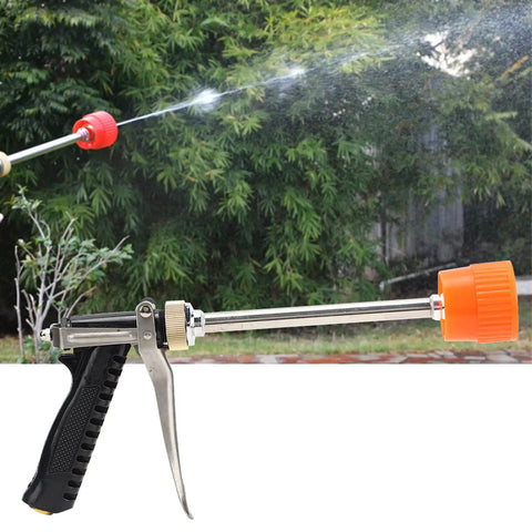 Beefy Zinc Alloy Sprayer Wand With Long Rod High Pressure Water Spray for car wash and garden, zinc body, spraying water