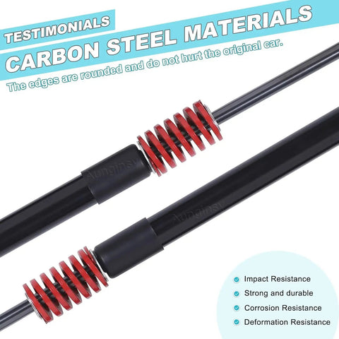 Gas Powered Hydraulic Rear Trunk Struts Kit For Tesla Model 3 2015 2016 2017 2018 2019 with carbon steel material
