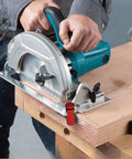 Tall Pro Grade Stair Gauges For Framing Square with Circular Saw in use on wood block, durable aluminum alloy for precise angles