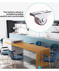 Glides Like Butter With Knockout Quick Release Latches For Zero Hassle Kitchen Cabinetry Setup And Heavy Duty Full Extension Drawer Slides That Pull Out Smooth As A Dream On This One Meter Span, showing an invisible wheel mechanism.