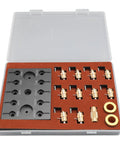 Pro Grade Brass Watch Mainspring Winder Kit For Pros And DIYers With Broad Caliber Compatibility 2000 2235 2671 2824 2836 2892 3135 7750 8200 8500 1 Precision Tool For Delicate Wristwatch Repairs And Quick Setups in a plastic case