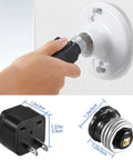 Handy Pro Grade Circuit Breaker Finder Accessory Kit light socket adapter demonstration and plug measurements