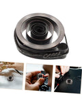 Pro Grade Mechanical Alarm Clock Repair Kit with precision springs and winding key assembly for clocks with wide compatibility.