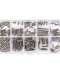 Beefed Up Stainless Steel Hex Screws Hardware Kit With Pins And Nuts M1.6 M2 M2.5 Grade 12.9 For TRX4M 1 18 RC Crawler Car Upgrade