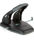 2 Hole Punch For Papers With 28 Sheet Capacity, Durable Metal Construction, Comfortable Padded Handle, Easy Lock For Storage