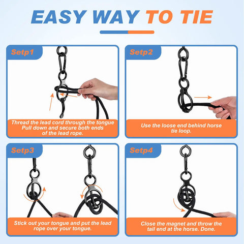 Step-by-step guide using Three Set Stainless Steel Horse Tie Rings With Eye Bolts And Snaps Safe Restraint Gear For Daily Tack Use