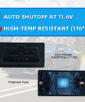 Plug And Play Dash Cam Hardwire Kit With OBD Power Cable USB Type C Adapter Low Voltage Auto Cutoff At 11.6V details