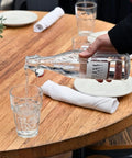 Stackable 12.5oz Glass Tumblers Set Of 6 For Sodas Juices Milk Beer And Spirits Dishwasher Safe Durable Tempered Glass Drinkware pictured