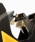 Close-up of Automatic Wire Stripper For 6 To 16 AWG Cables, Pro Grade Hand Tool With Built Tough Design, German Made Quality