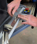 Using GoldGuard Ballpoint L-Wrench Set, 9-Piece Metric Long-Arm L Keys For Quick, No-Fuss Mechanical Fixes on machinery