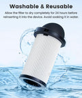 HEPA Pre Motor Filter Compatible With Home Pro Pet Air Plus And NeoVac Elite Touchless Vacuum Cleaners Replacement Part EV PMF 2