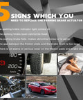 5 signs indicating the need to replace the Heavy Duty Electric Parking Brake Actuator For Bmw X5 E70 and X6 E71 E72 2007 to 2014.
