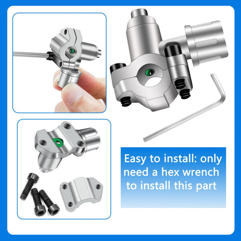 Swakuta 10-pack BPV-31 piercing valve kit for refrigerator taps; adjustable with 1/4, 5/16, 3/8 in fittings