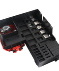 Heavy Duty Battery Distribution Fuse Block Direct Bolt On Replacement For 2014 2020 Chevy Suburban Silverado Tahoe Gmc Yukon Sierra Escalade Rock Solid Plug And Play Electrical Power Junction Box Assembly, top view
