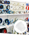 100 Pcs Plastic Hole Plugs White Screw Cap Covers For Cabinets Shelves And Furniture Quick Fix Dust Protection And Reno Boost