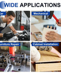 Rock Solid 316 Stainless Steel Dowel Pins Plus Hella Tough Cylindrical Shelf Support Pegs for various applications like furniture repair and car mechanics.