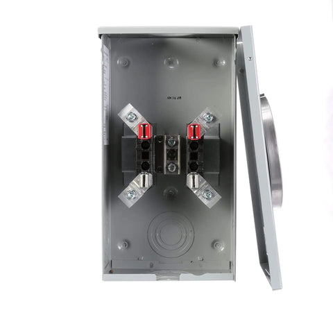 SS102AX Talon Meter Socket For Residential Use Ring Type Overhead Meter Enclosure 200 Amp Single Phase 3 Wire 4 Jaw Steel UAT4